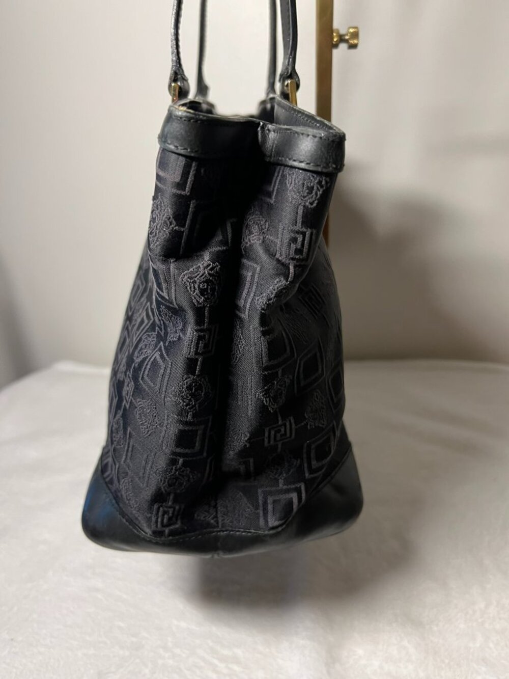 Givenchy Black Coated Canvas Monogram Tote Bag - EUC - Picture 4 of 6